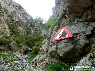 Ruta del Cares - Garganta Divina - Parque Nacional de los Picos de Europa;senderistas